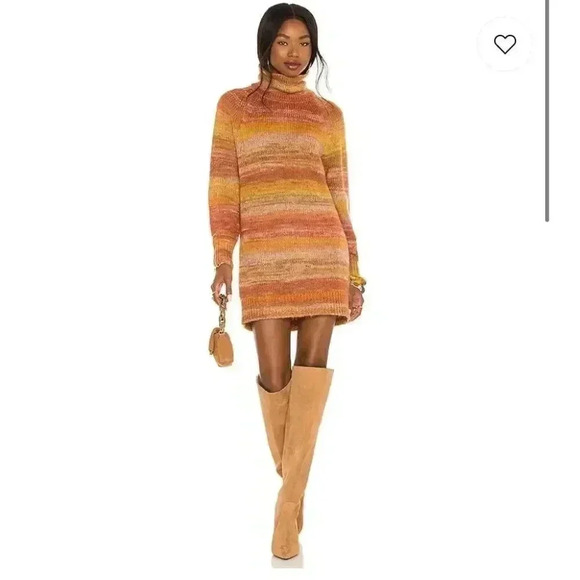 House of Harlow 1960 
x REVOLVE Mazzy Cowl Neck Dress in Sunset Ombre - Picture 2 of 9